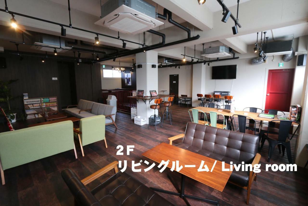 Red Helmet House & Sports Bar Hiroshima Hostel Kültér fotó